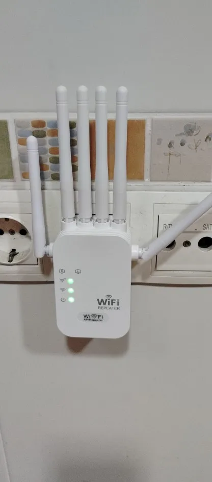 Repetidor WiFi inalámbrico de 1200Mbps extensor de rango WIFI amplificador de señal WiFi 2,4G 5G red de doble banda 802.11ac enrutador amplificador WiFi photo review