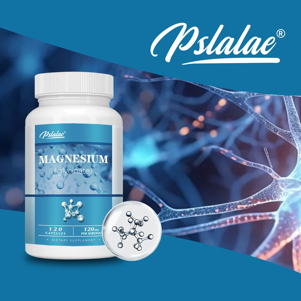 Magnesium Glycinate Capsules for Stress and Sleep