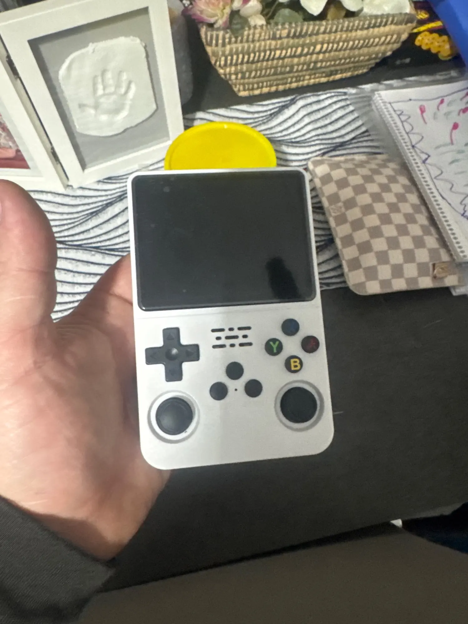 Consola de juegos portátil Retro R36S, sistema Linux, pantalla IPS de 3,5 pulgadas, reproductor de vídeo portátil de bolsillo, 64GB, 128G, regalo para niños, nuevo photo review