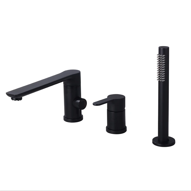 black faucet
