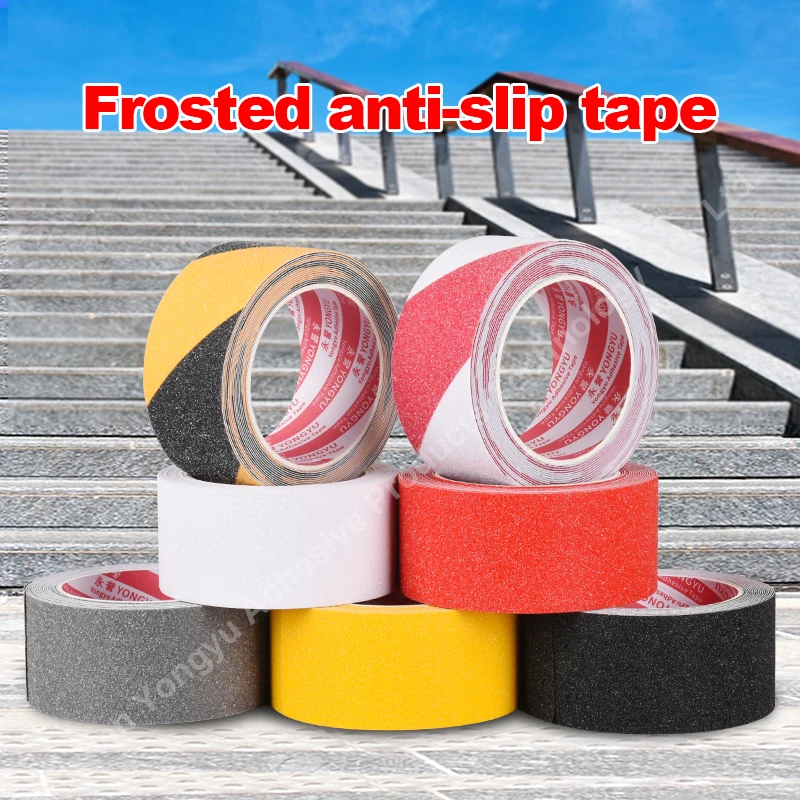 Self Adhesive Anti Slip Tape Self-adhesive Non Slip Safety Tape Indoor Outdoor Grip Tape Stair Corridor Steps Ramp 5CM 10CM PVC Frosted Anti-slip