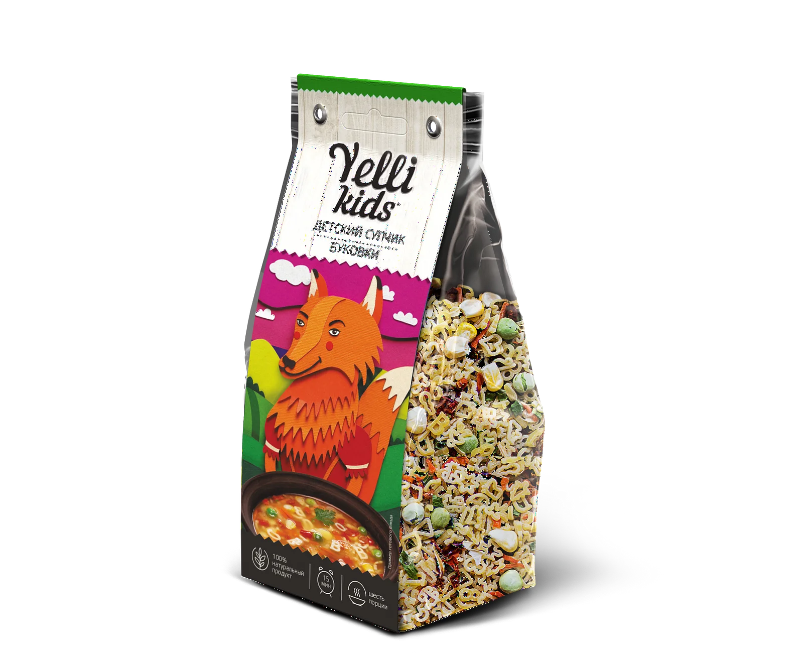 Супчик детский Буковки Yelli KIDS