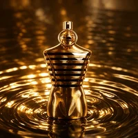 JPG Eau de Parfum 4.2 FL OZ 125ML, Flacon en verre brun à rayures dorées luxueuses, Arôme boisé doux et herbacé superposé, Cadeau de vacances idéal 6
