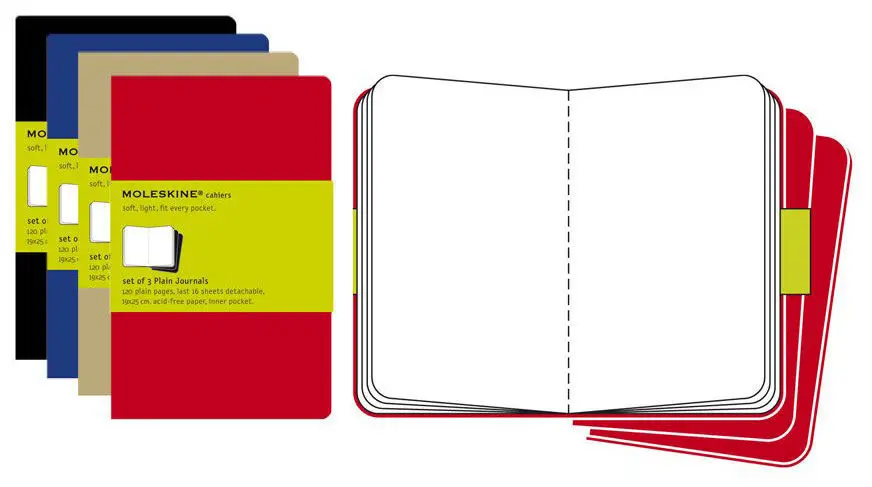 Блокнот Moleskine Cahier journal CH123