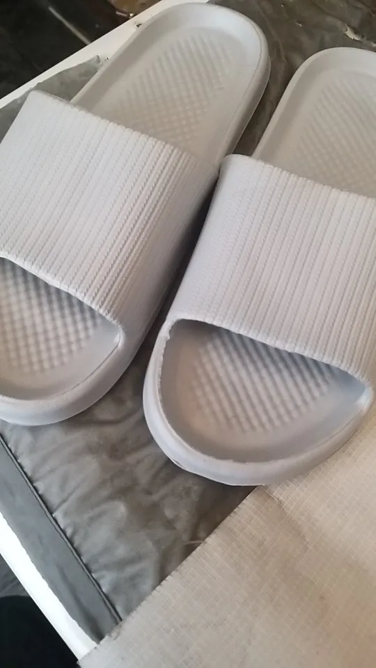 Soft Sole Massage Shower Shoes for Women Men Couples Waterproof Non-slip Home Leisure Fashion Bathroom Slippers photo review