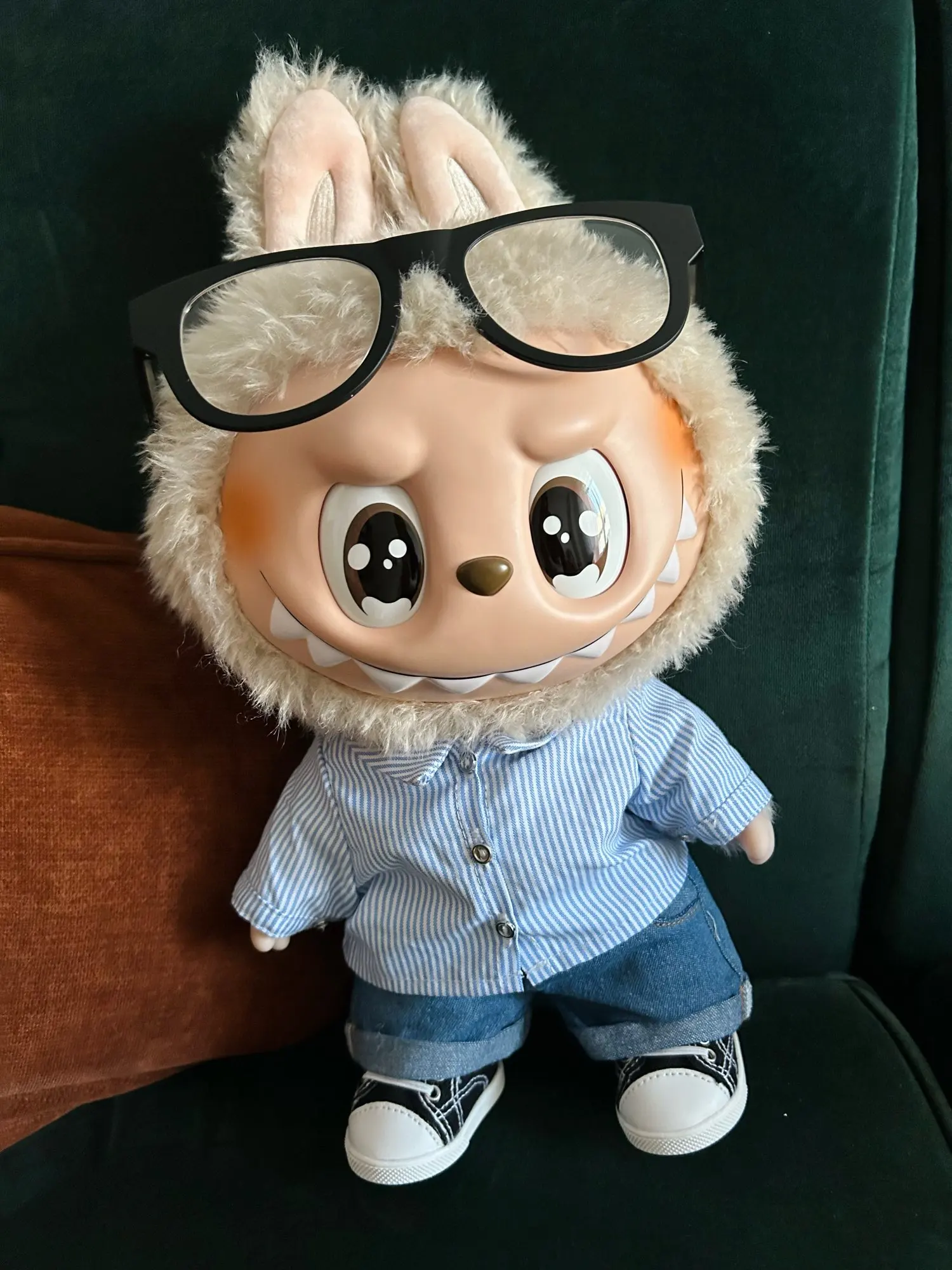 POP MART THE MONSTERS - FLIP WITH ME Vinyl Plush Doll Limited to