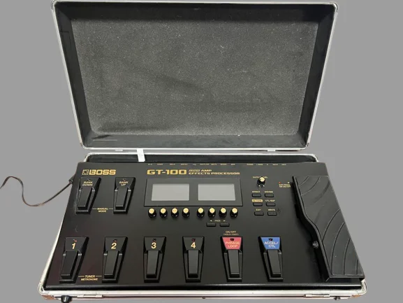 Boss-マルチエフェクトギターペダル、gt 100、日本、セールで割引 