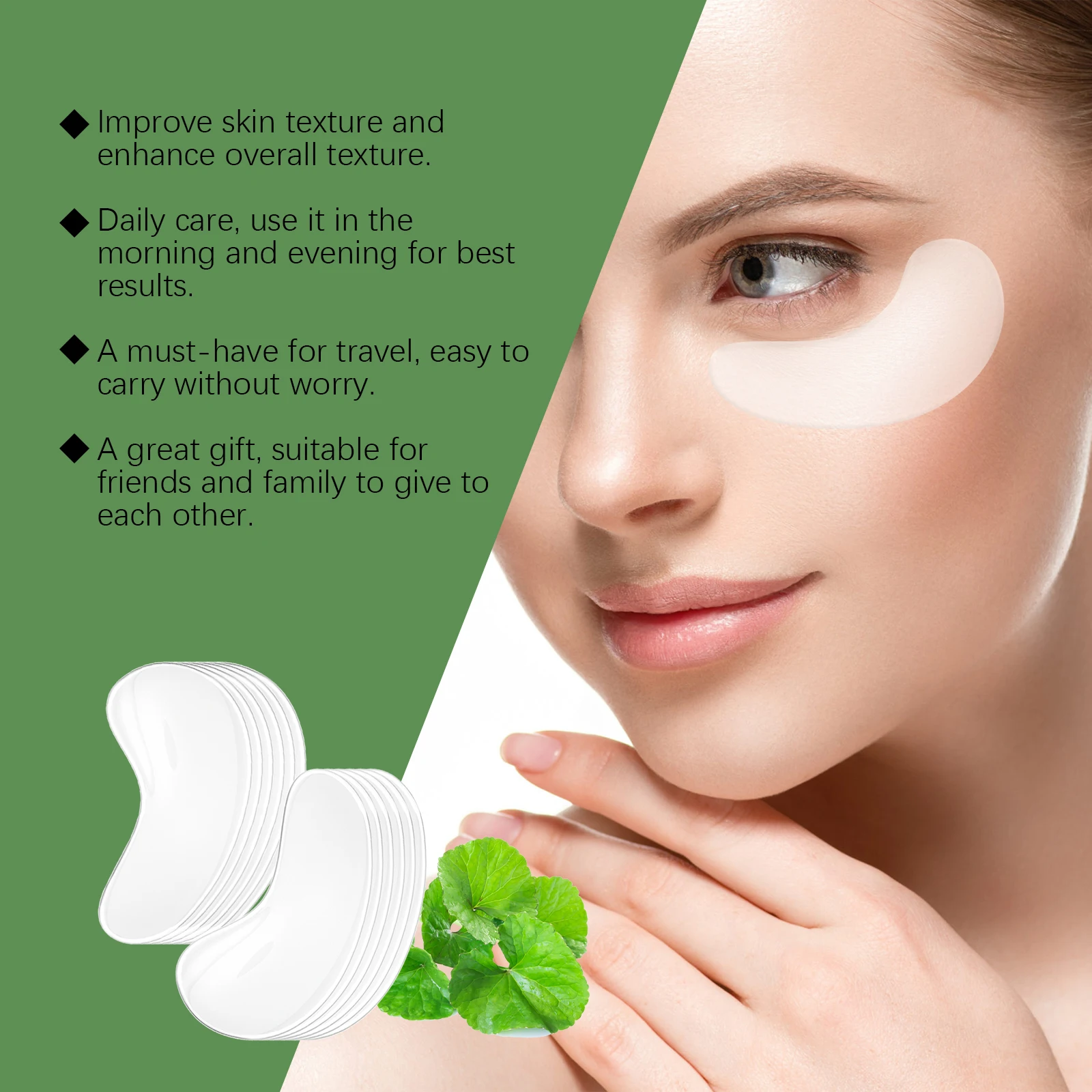 Viareline Centella Eye Mask For Deep Moisturization And Wrinkles_voghion.com