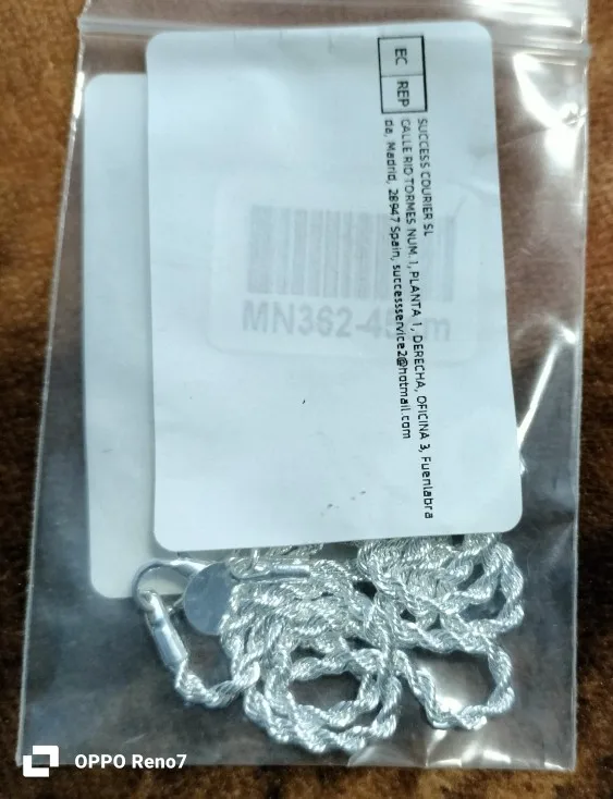 1 pieza de Plata de Ley 925 ancho 2mm/3mm/4mm cuerda cadena collar/pulsera para hombres mujeres hombre collar de cadena de moda photo review