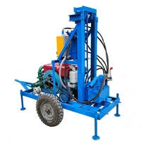 200m 300m 350m Meters Steel Crawler Mounted Rotary Water Well Drilling Rig Machine 1