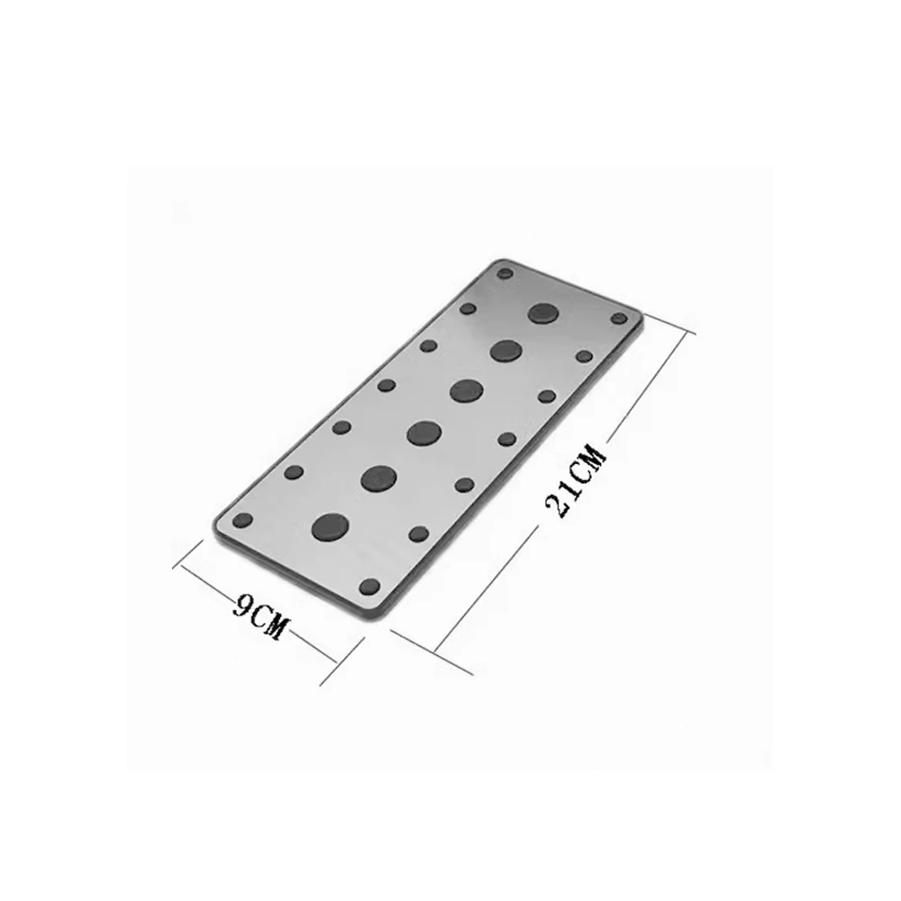 Car Stainless Steel Pedal for Toyota Corolla E140 E150 Axio Fielder 2009~2013 Anti-Slip Fuel Brake Rest Footres Cover Accessorie