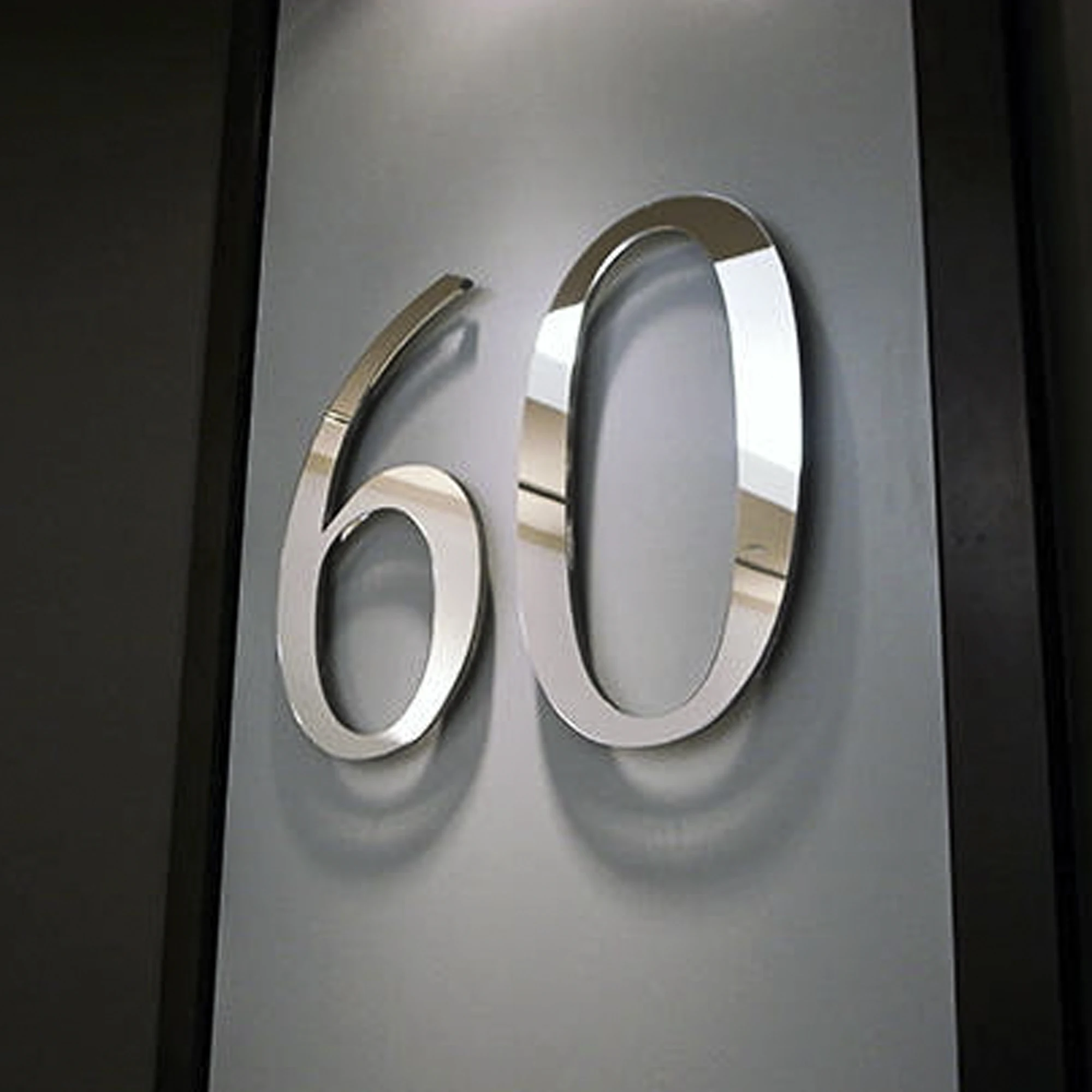 

Популярный 3D номер дома из нержавеющей стали