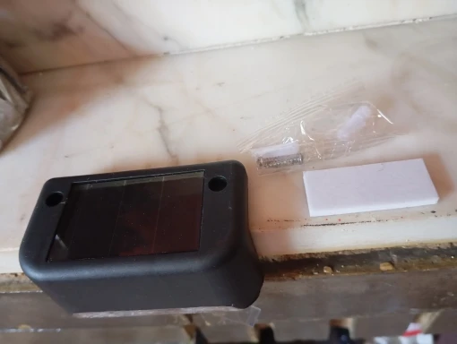 Lampe solaire LED pour marche d'escalier