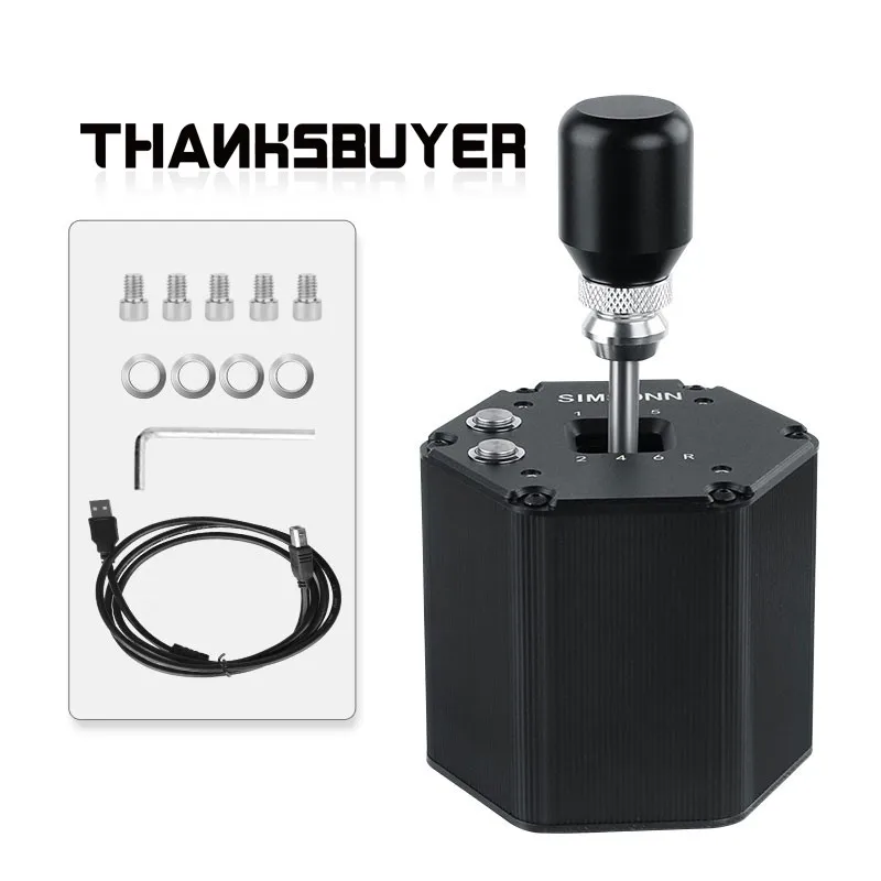 Simsonn H-Pro 6 + R Racing Shifter Sim Shifter H Shifter Per Logitech G27 Simmagic Thrustmaster T300