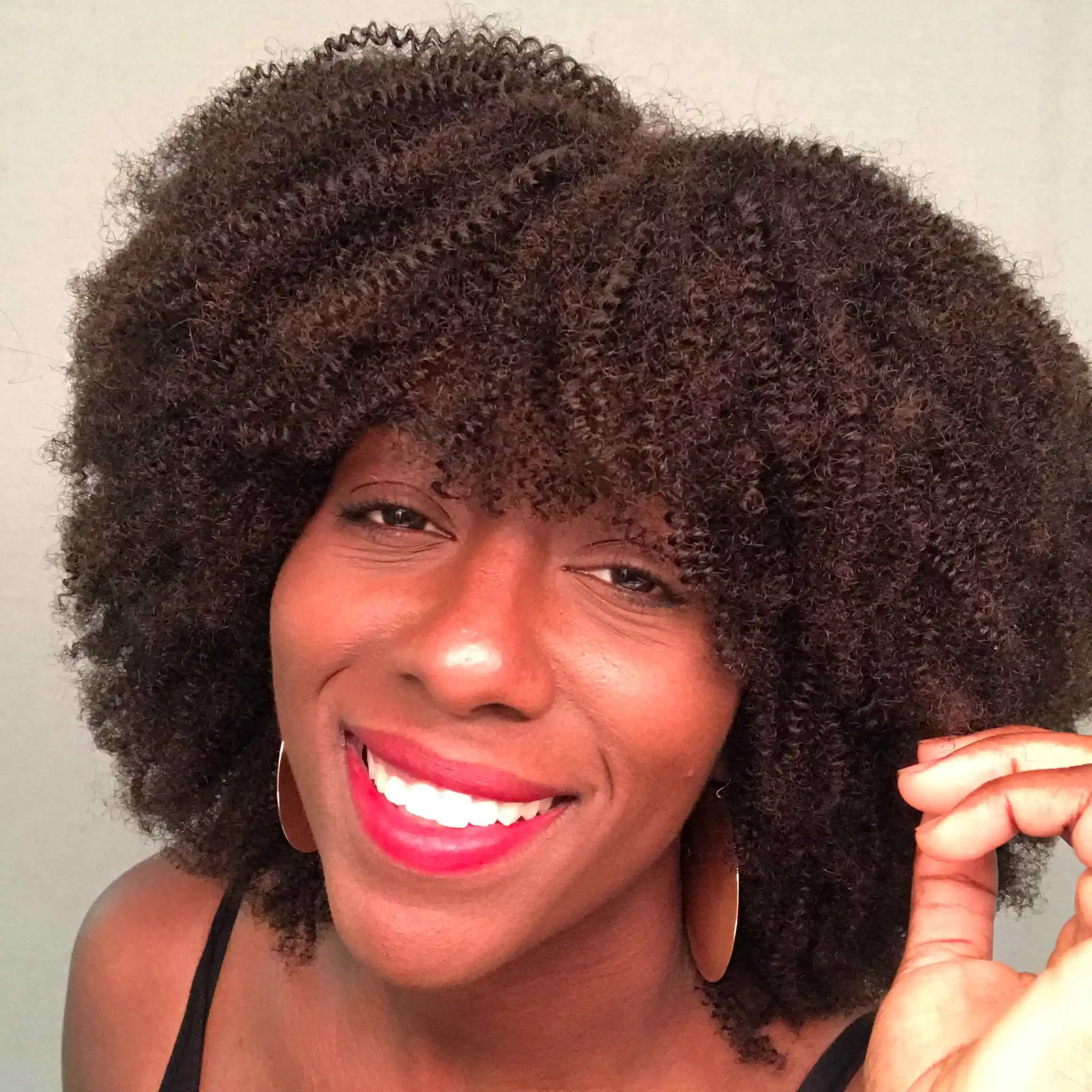 Afro Coily Curly 4 Bundle Deal 4B 4C Brazilian 100% Human Hair Extension Natural Color 14-22" Queen Weave Beauty