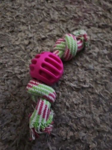 Pelota Con Cuerda De Doble Nudo