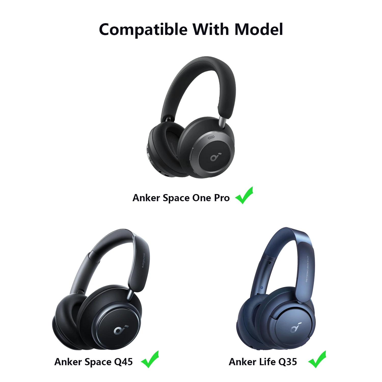 Anker Soundcore SPACE Q45 ケース付き 1万円台前半でノイズキャンセリングも外音取り込みも可能なAnker