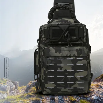 Outdoor Shoulder Military Bag Sports Climbing Backpack Shoulder Tactical Hiking Camping Hunting Daypack Fishing Backpack 5