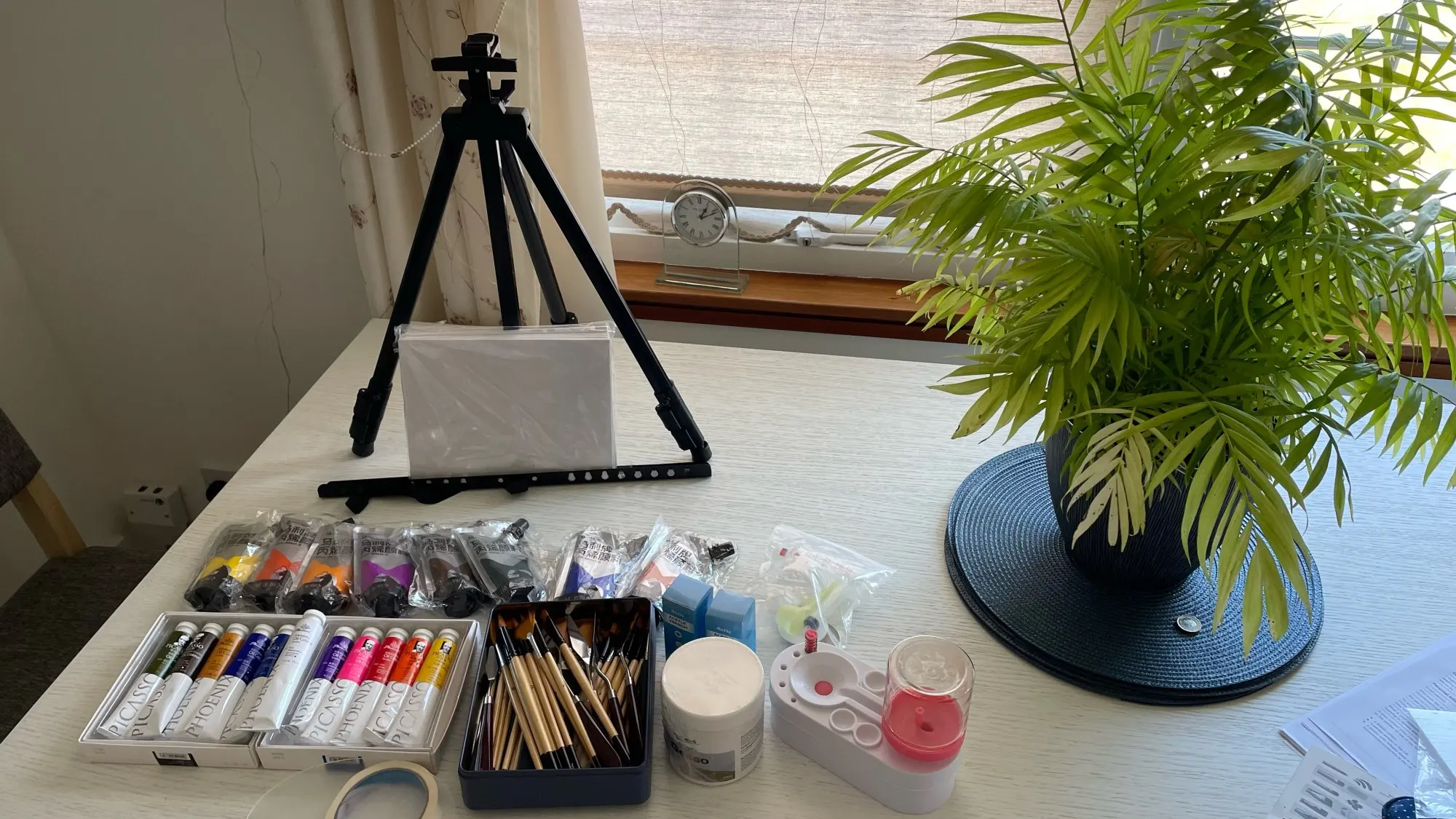 Quick-Fold Tripod Art Easel - Adjustable Drawing Stand