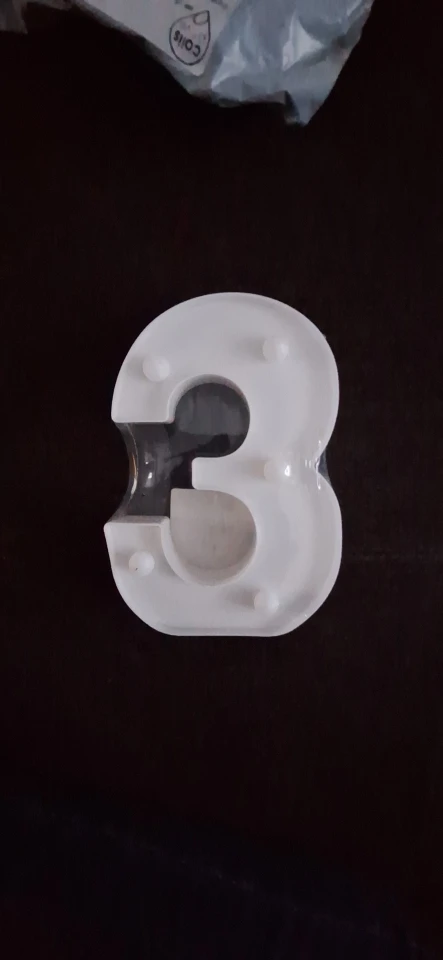 Number Letter Lamp Luminous Alphabet LED Lights photo review