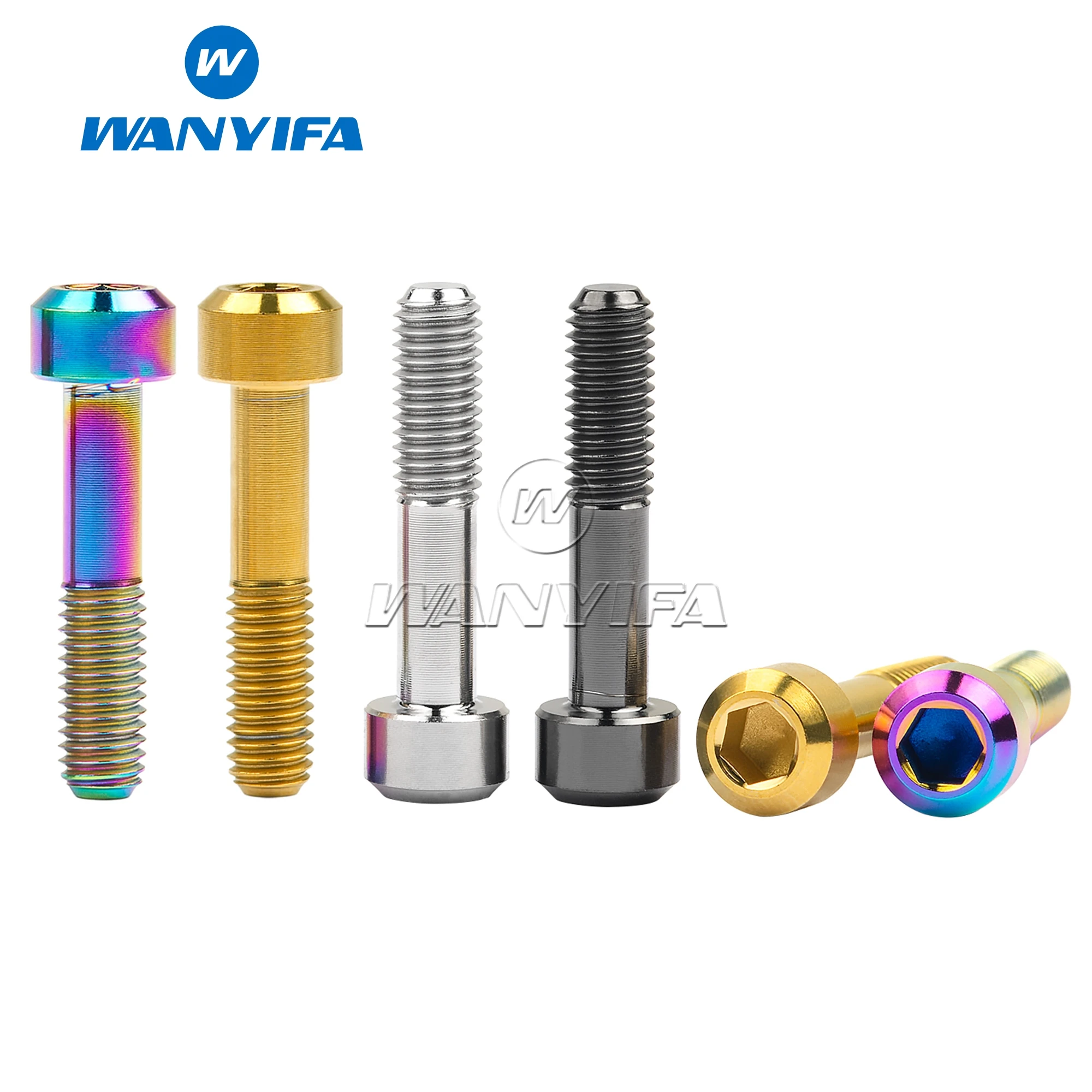 

Wanyifa M5x23mm Hexagonal Titanium Bolt Fitting Parts For Sram Xo Bicycle Fasteners