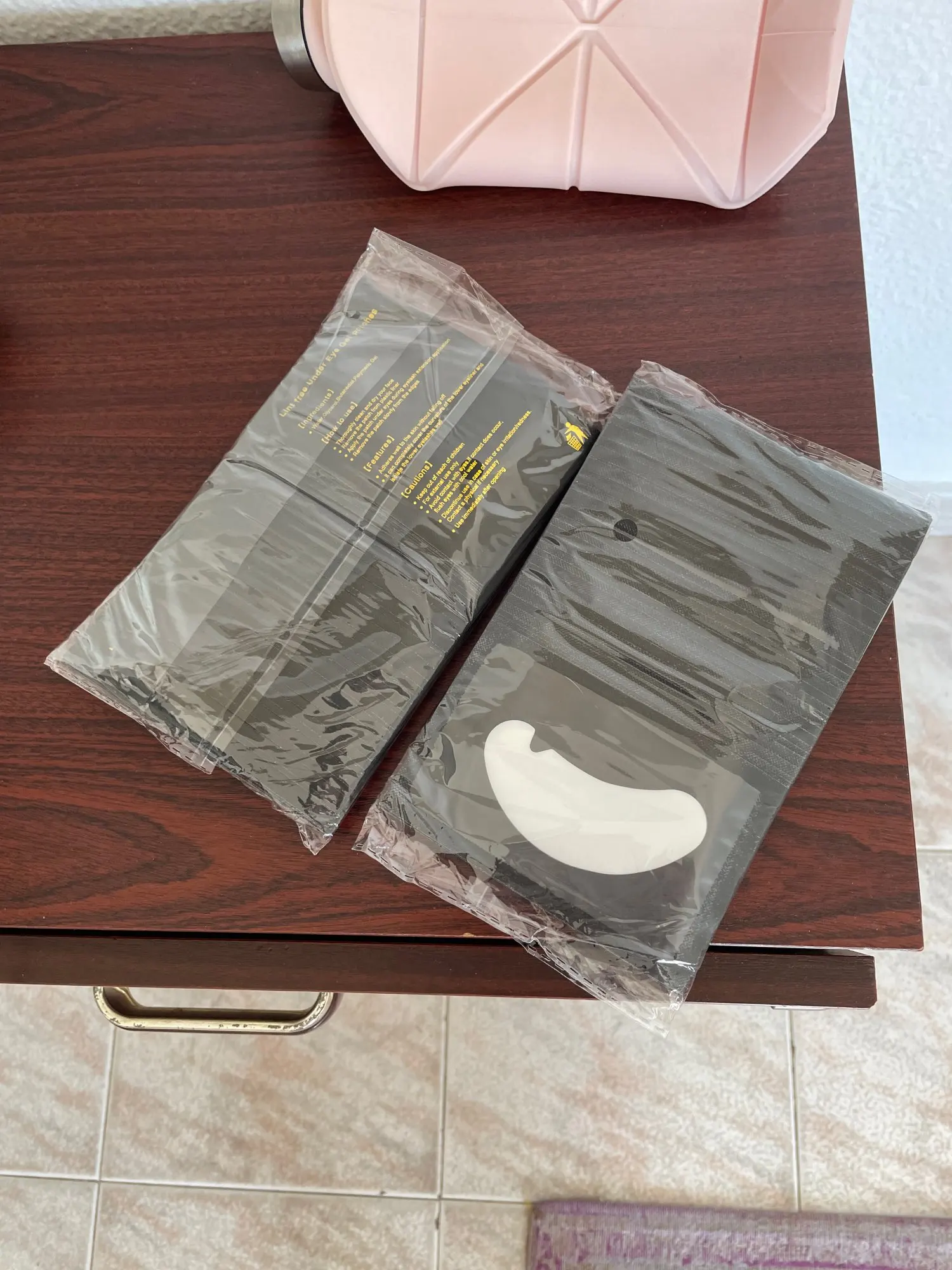 MJ 50Pairs Eyelash Pad Gel Patch Grafting Eyelashes Under Eye Patches For Eyelash Extension Paper Sticker Application Make Up photo review
