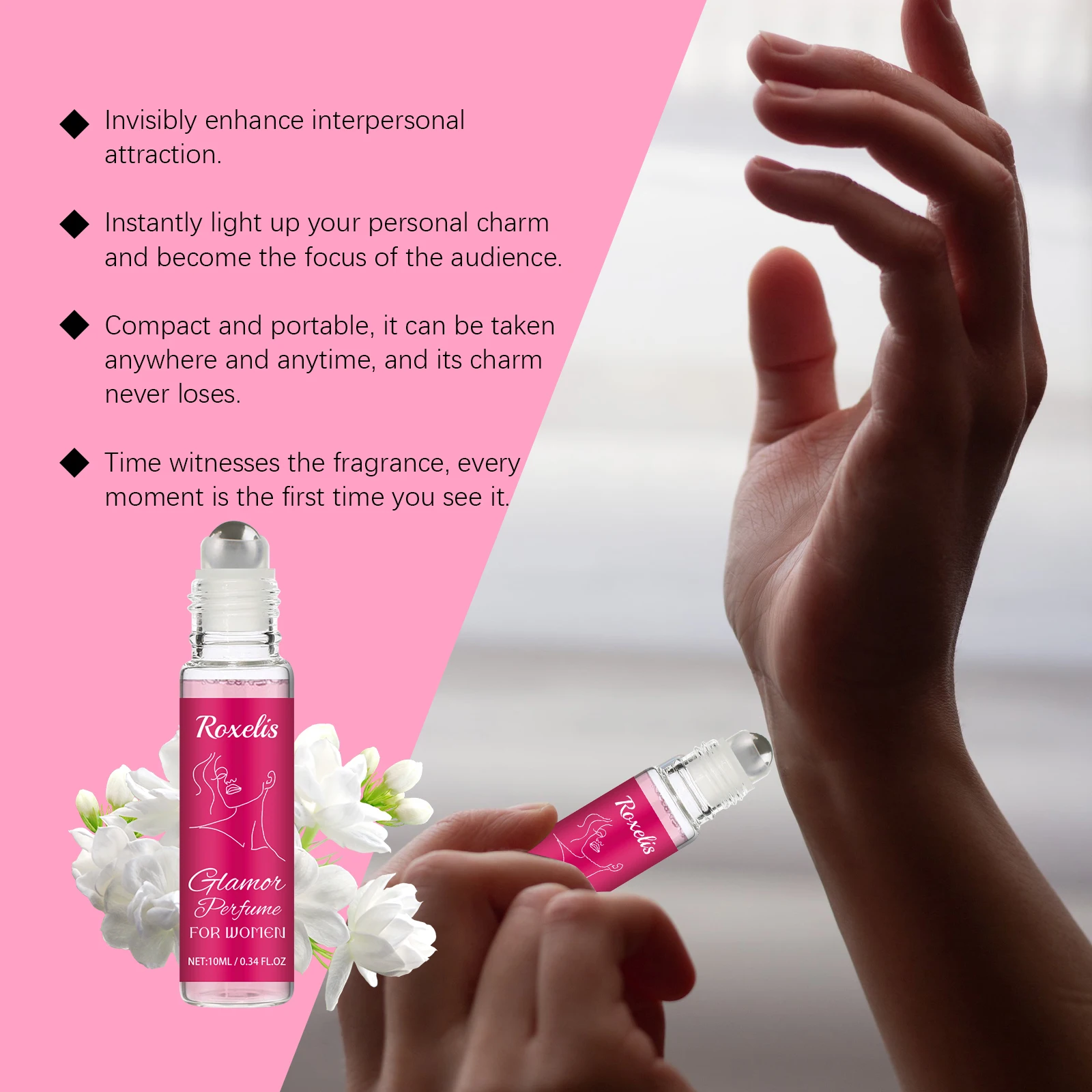 Roxelis Roll-on Parfüm Für Damen Süßer Duft Charmanter Geruch_voghion.com