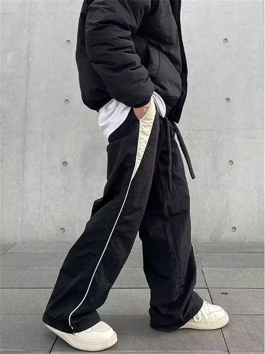 Women Baggy Harajuku Cargo Pants Streetwear Hip Hop Wide Leg Pant