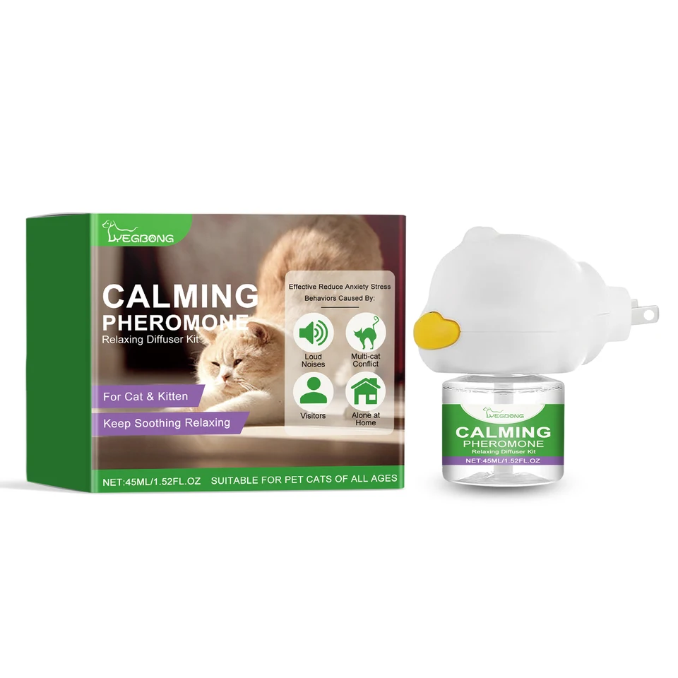 Cat Calming Diffuser Kit for Stress Relief