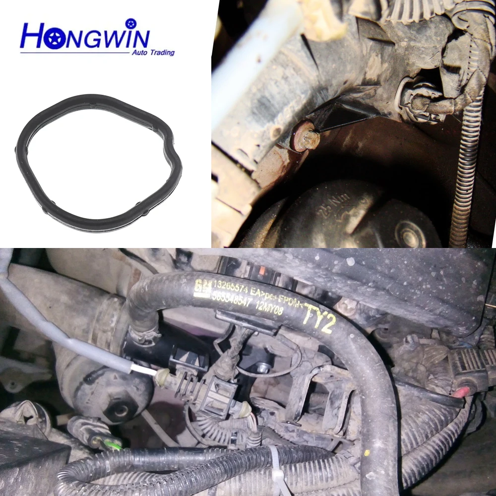 Water Connector Housing Coolant Sensor for Opel Astra J 1.4 A14XE P10 GTC Adam M13 Corsa D S07 E X15 Meriva B 25192985 55562048