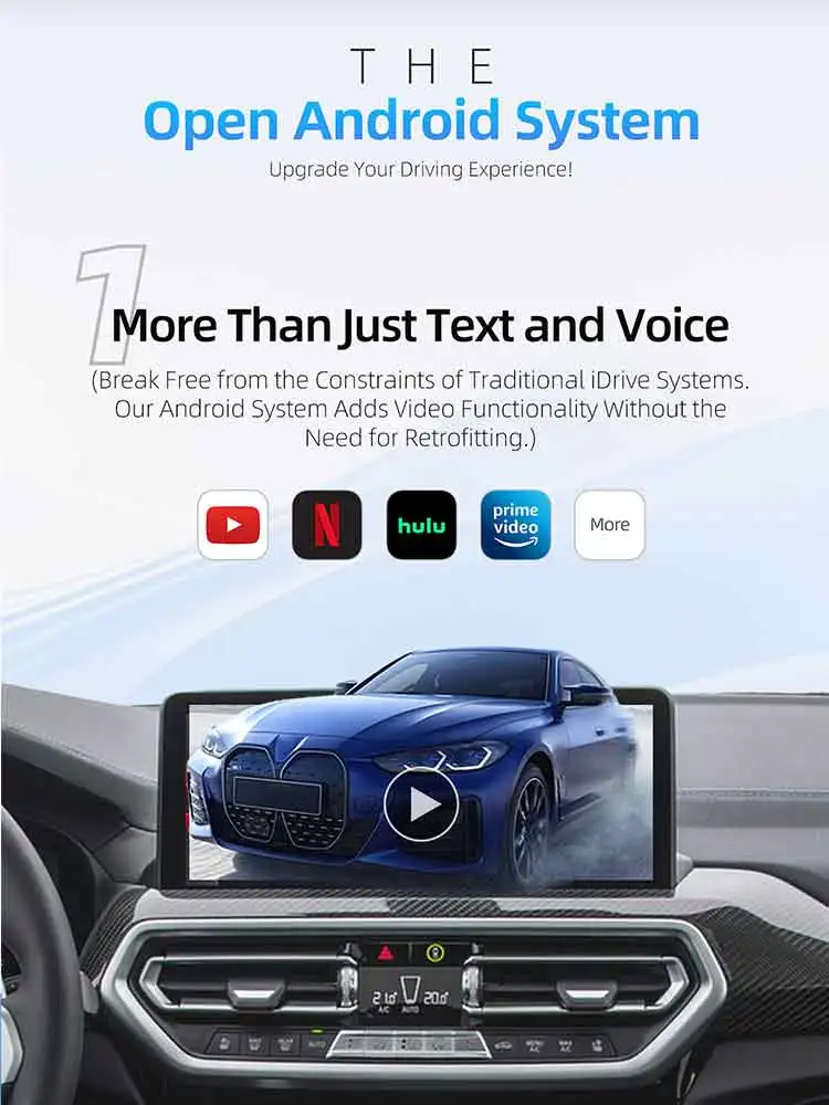 New BMW Android AI Box OttoAibox i3 Wireless TV Box for