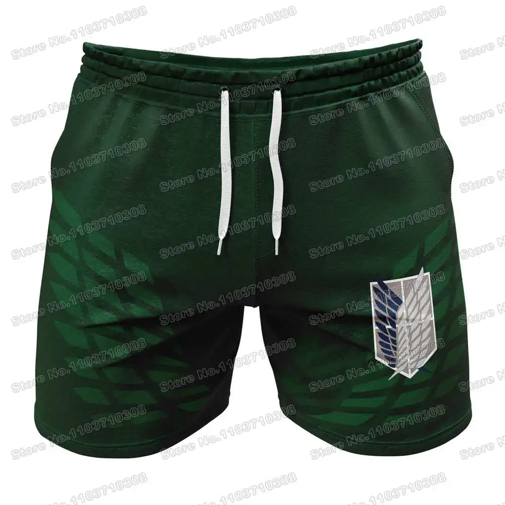 Attack on Titan Rash Guards Surfing Jersey Beach Skating Shirts Summer Swimwear Diving Gym MMA BJJ Men Jiu Jitsu Fitness Tops