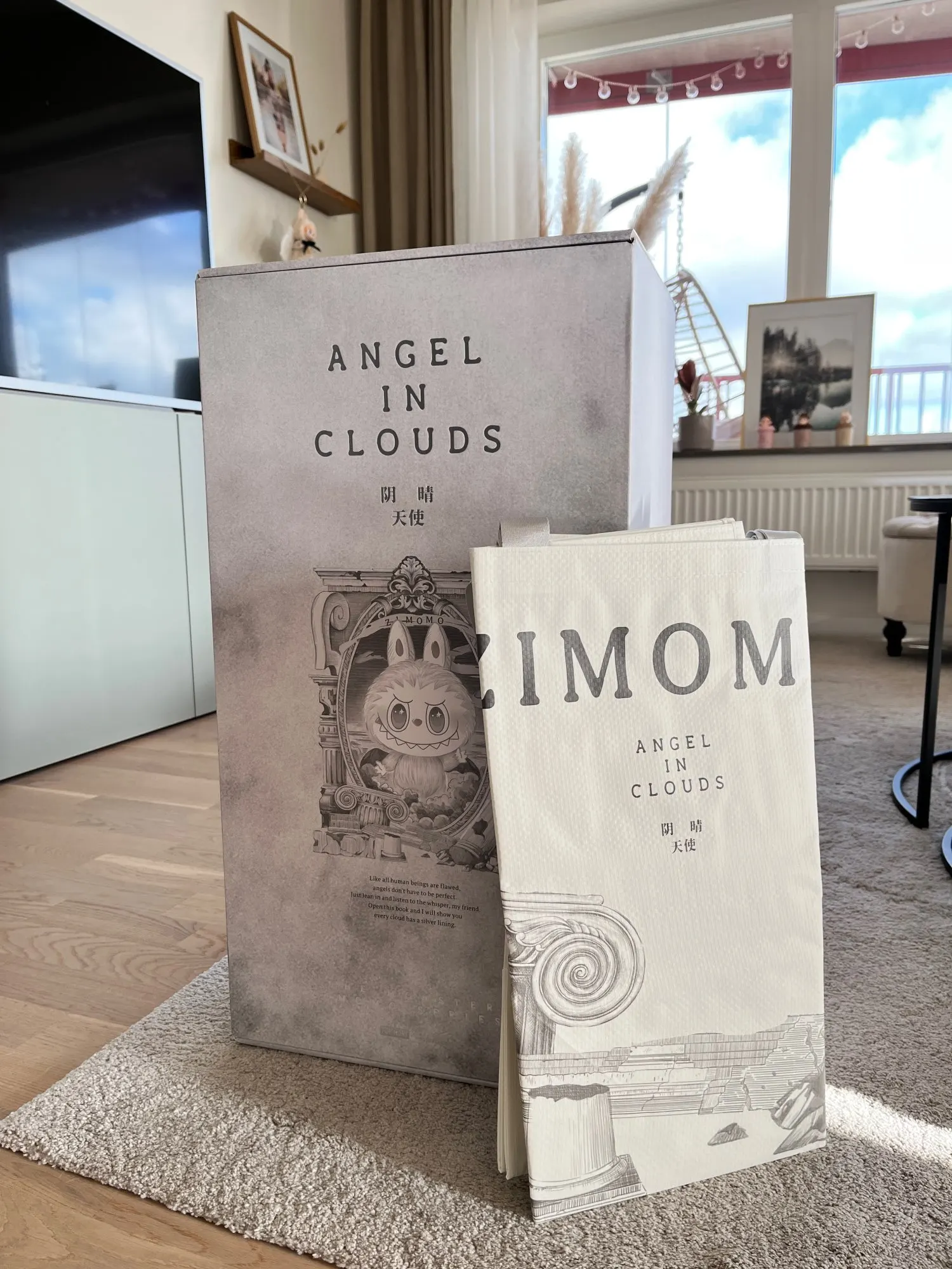 POP MART THE MONSTERS - ANGEL IN CLOUDS Vinyl Face Doll Limited