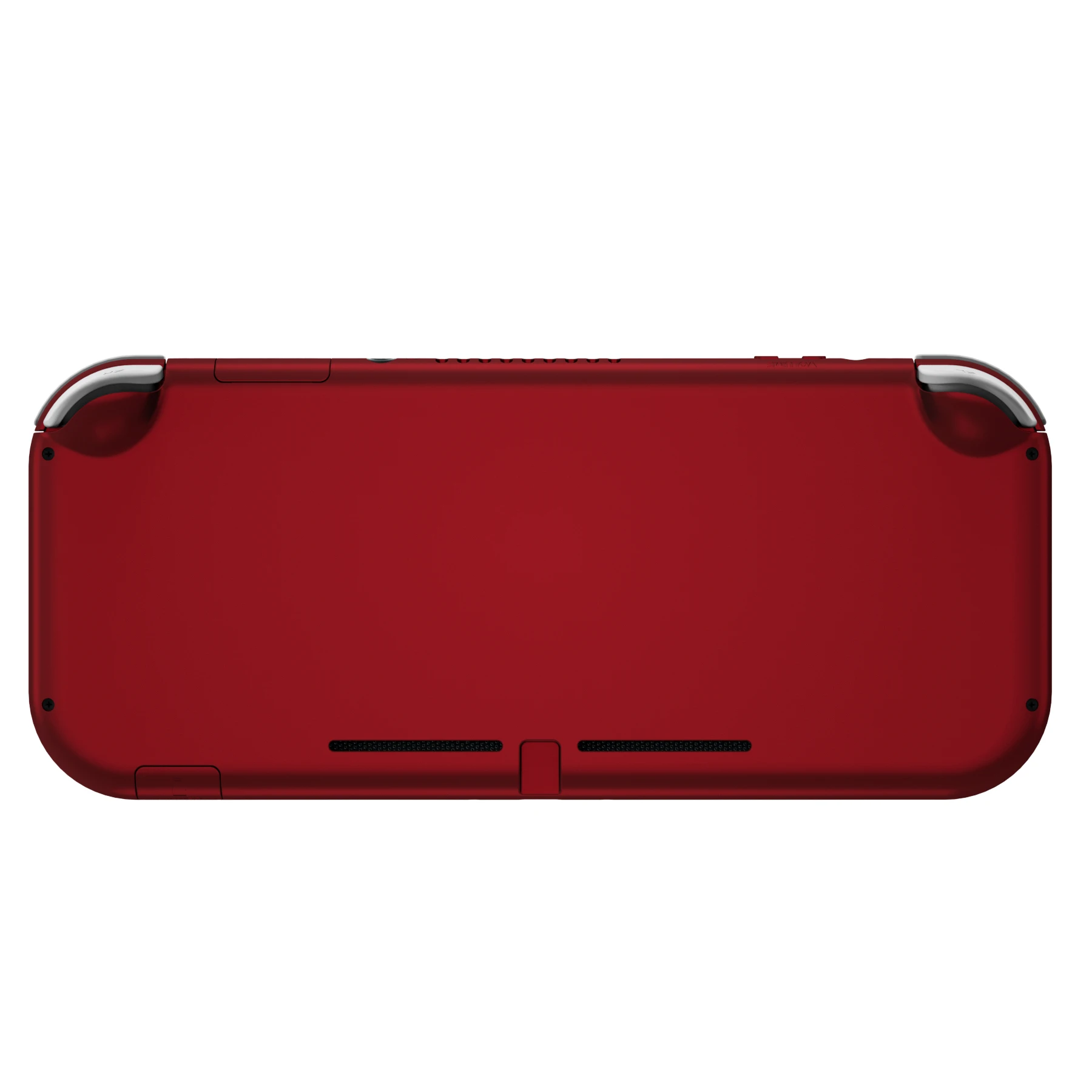 scarlet de toque macio revestimento vermelho diy para substituição de tela com protetor de tela para ns switch lite