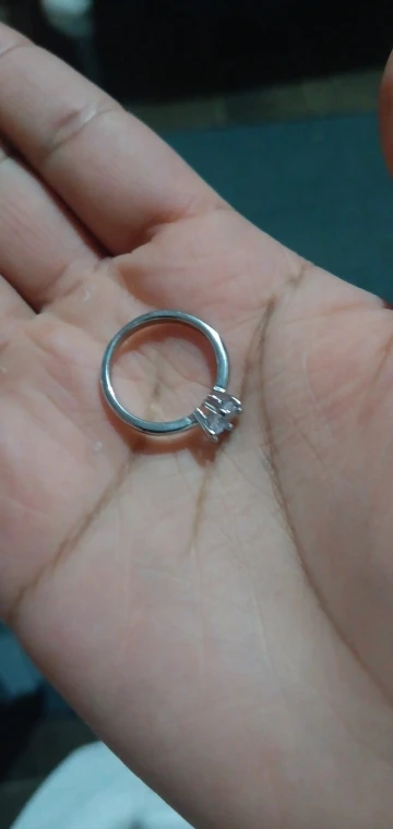 Elegant Classic Real 925 Sterling Silver Ring photo review