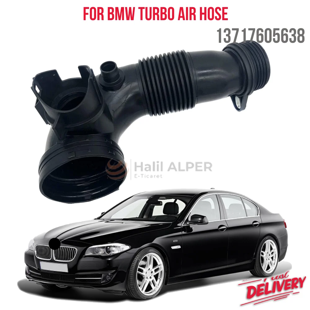 

For BMW E89 F07 E84 F10 F11 F25 F20 F30 F80 F31 F21 F34 F32 F82 F15 F85 F22 F87 F33 Turbo Air Hose Oem 13717605638