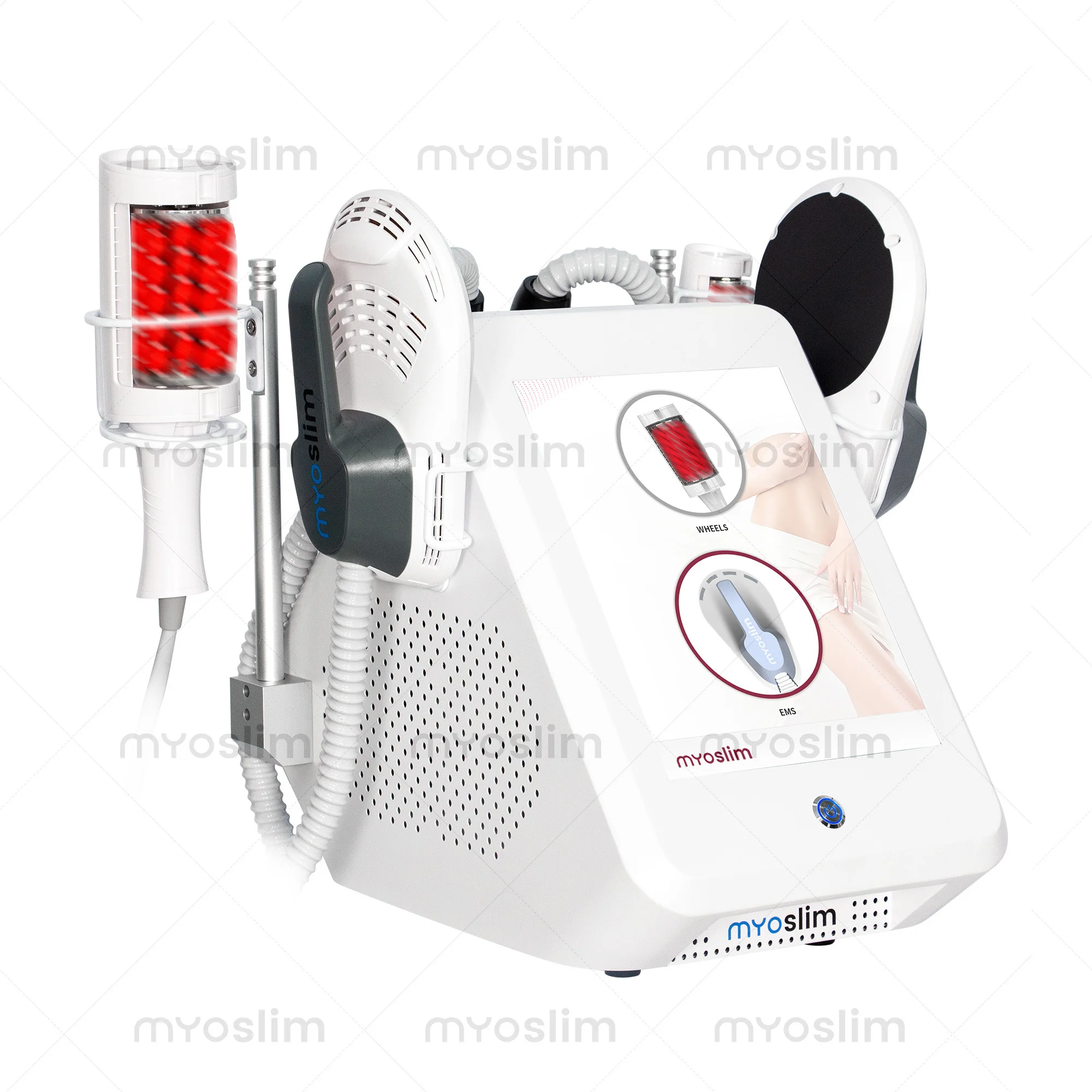 EMS Vacuum Inner Ball Roller 360 Degree Rolling Cellulite Massage Weights Loss Machine Body Muscle Body Slimming Fat Removal - immagine 4