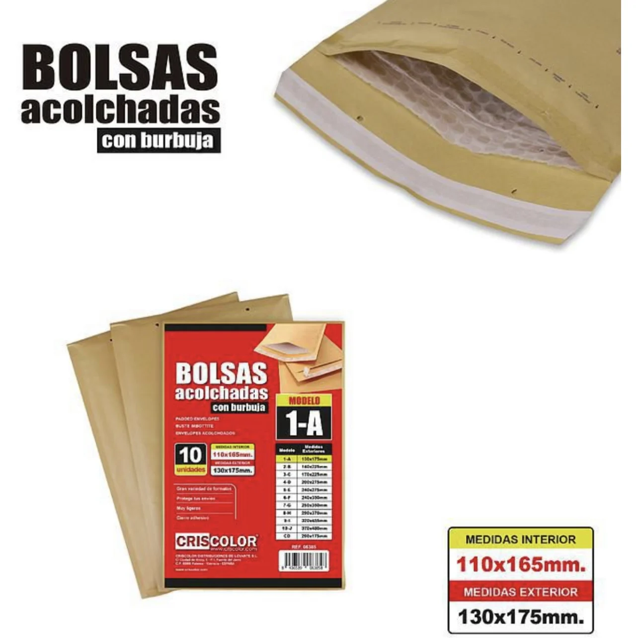 250 Sobres Acolchados Con Burbujas Tamaño #0 (6x10 Pulgadas) - Protección Para Envíos Pequeños