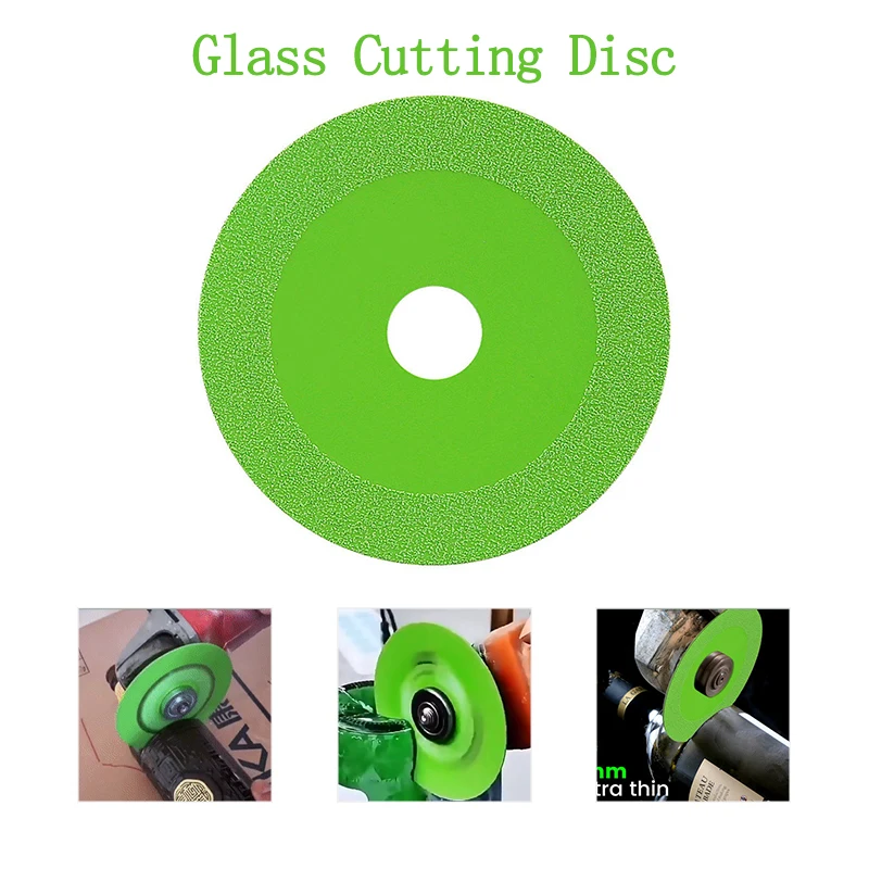 Ultrathin 100mm Glass Cutting Blade Diamond Saw Blade Ceramic Wine Bottle Grinding Chamfering