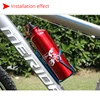 Bicycle Bottle Holder Aluminum Alloy Bicycle Kettle Cage Universal Road Mountain Bike Water Bottle Rack Cycling Water Cup Mount 2