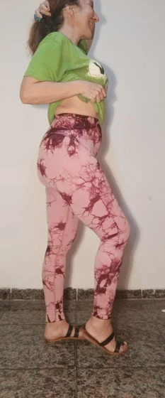 Tie Dye Push Up Workout Leggings For Women