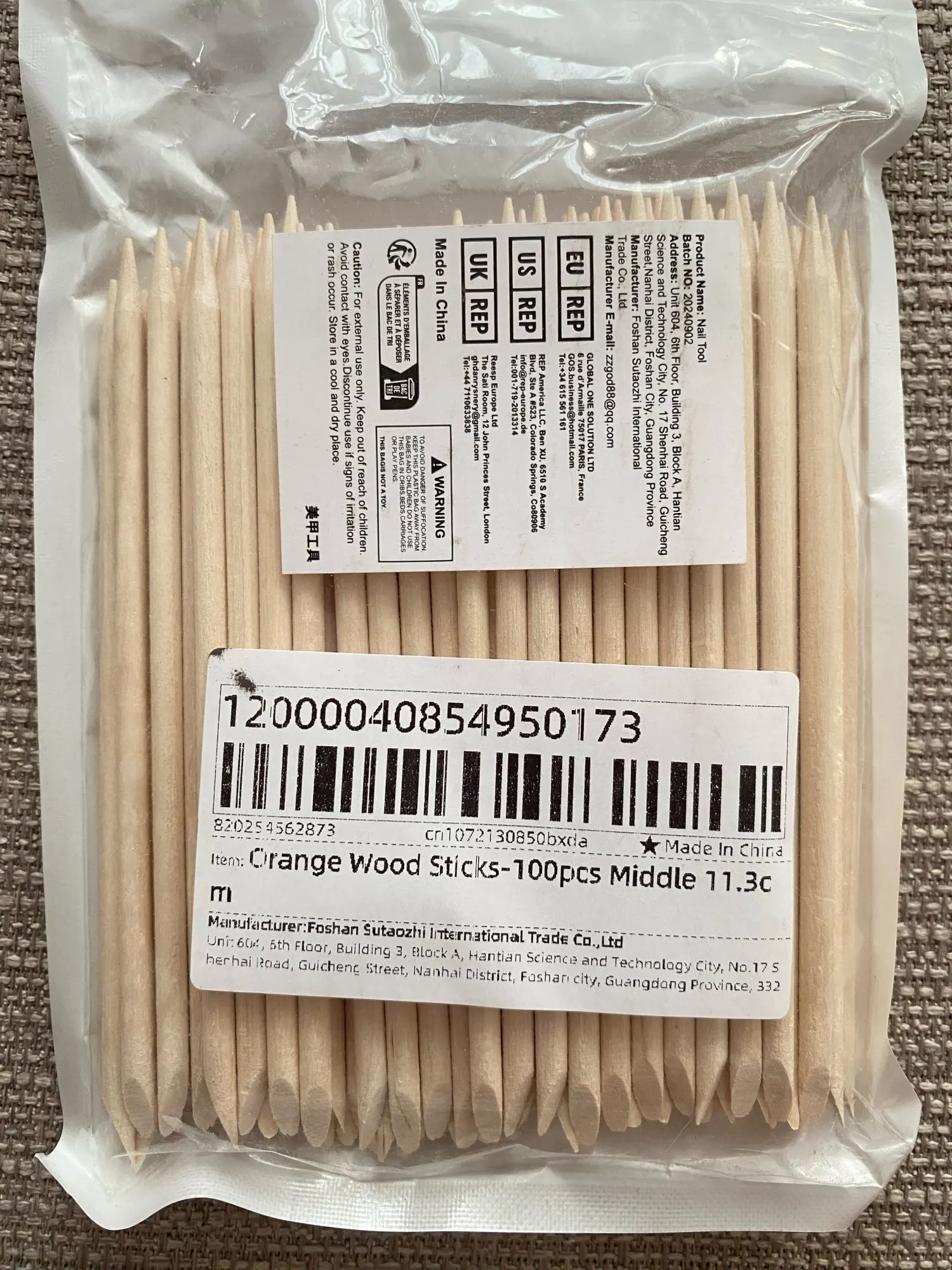 50/100pcs Nail Art Pusher Orange Wood Sticks Cuticle Pusher Remover Rhinestones Dotting Removal Manicure Pedicure Care Tools photo review