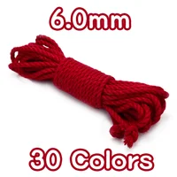 6.0MM Bondage Jute Rope Japanese Shibari Rope SM Play Rope high quality Jute yarn 2