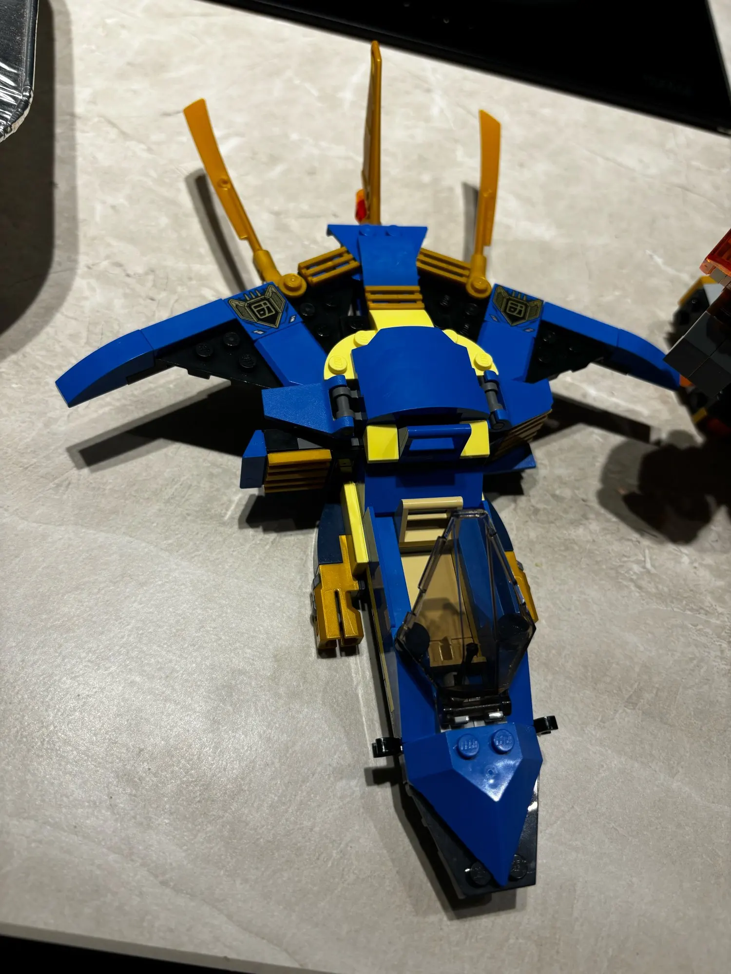 LEGO NINJAGO Jay's Lightning Jet EVO 71784, avião de brinquedo