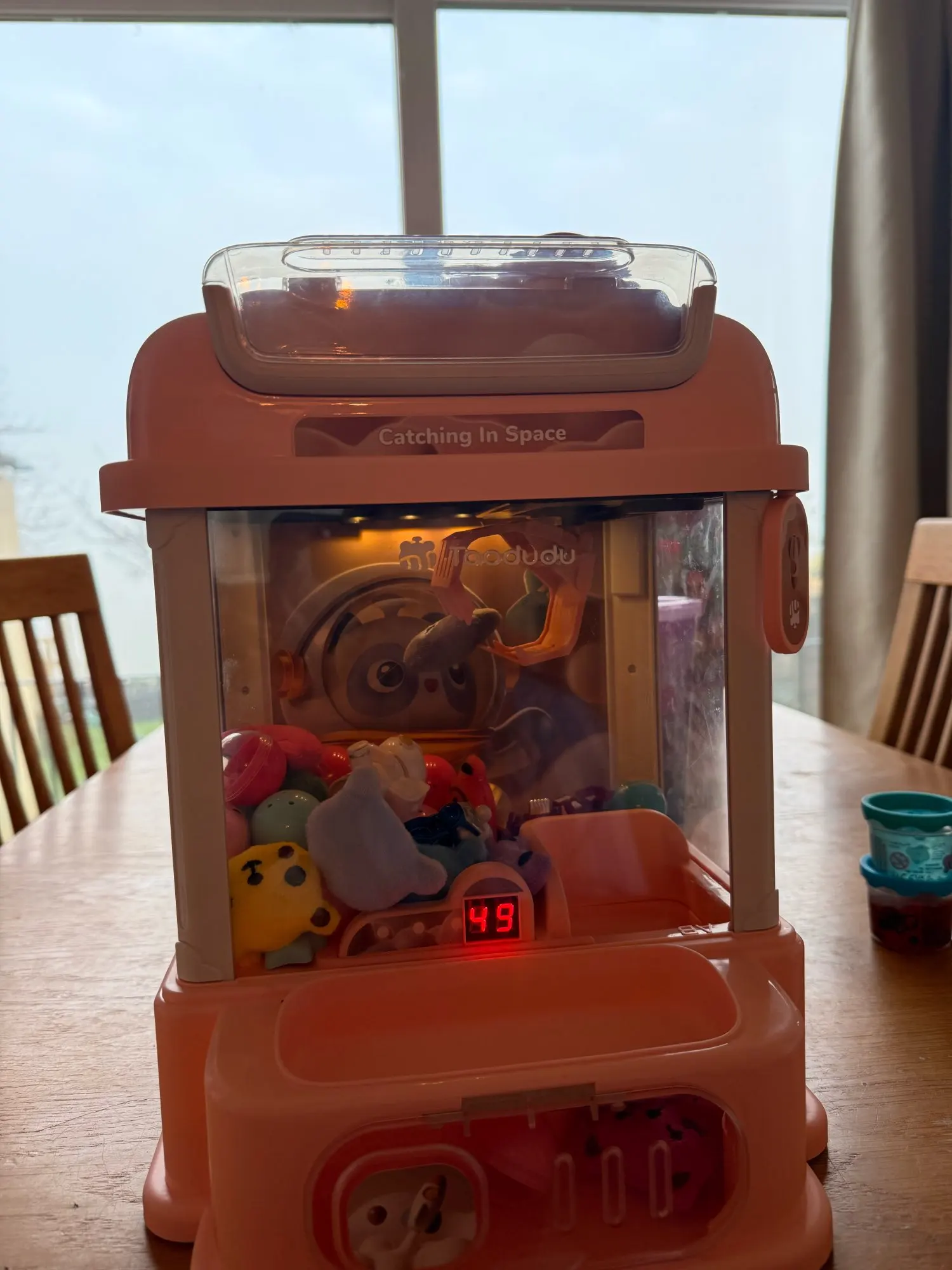 Mini Claw Catch Toy Crane Machine photo review