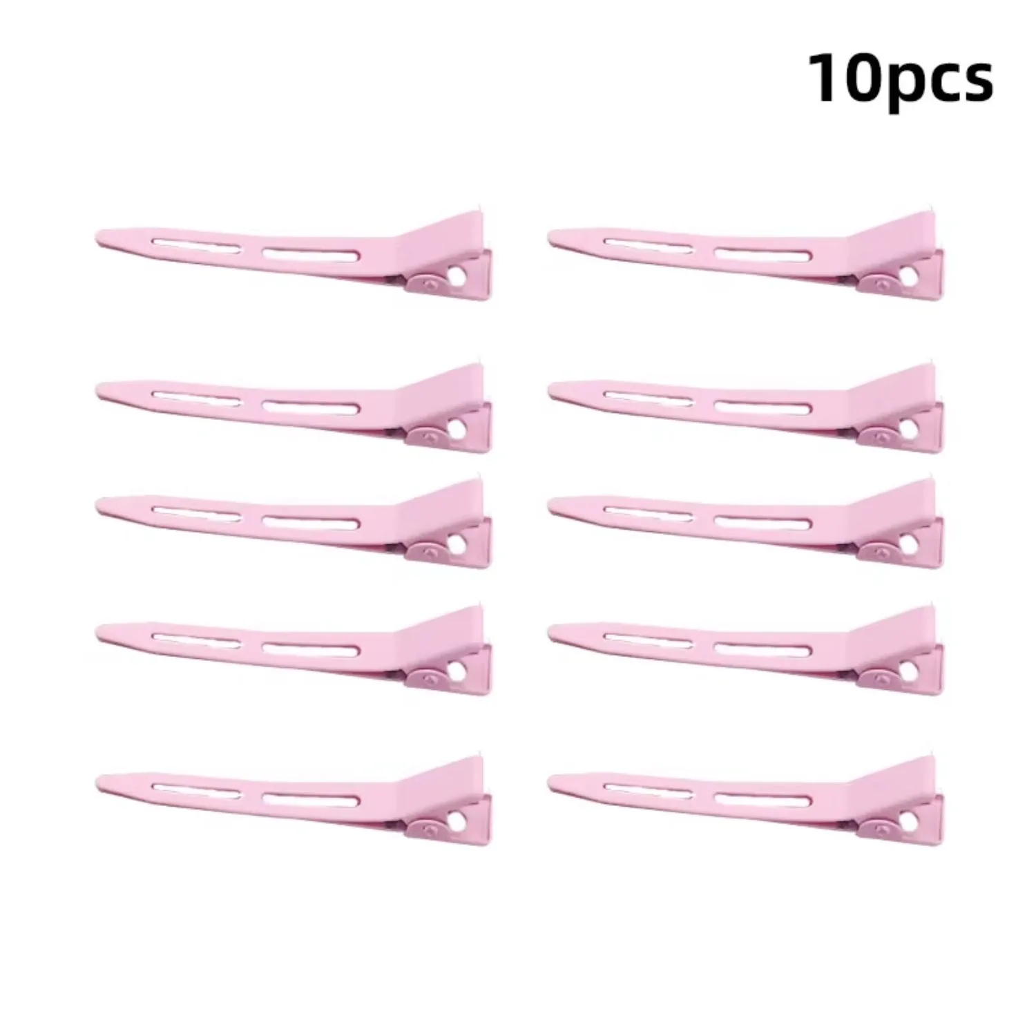 Hair Clips 10PCS Black Duckbill Nonslip Alligator for Barber Salon Styling Dying Accessories