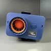 5 Speed 6000mAh Waist Fan, Multi-mode Flashlight Lights Include SOS, 5V/2A Output & Input Charging for Phones Tablets Power Bank 1