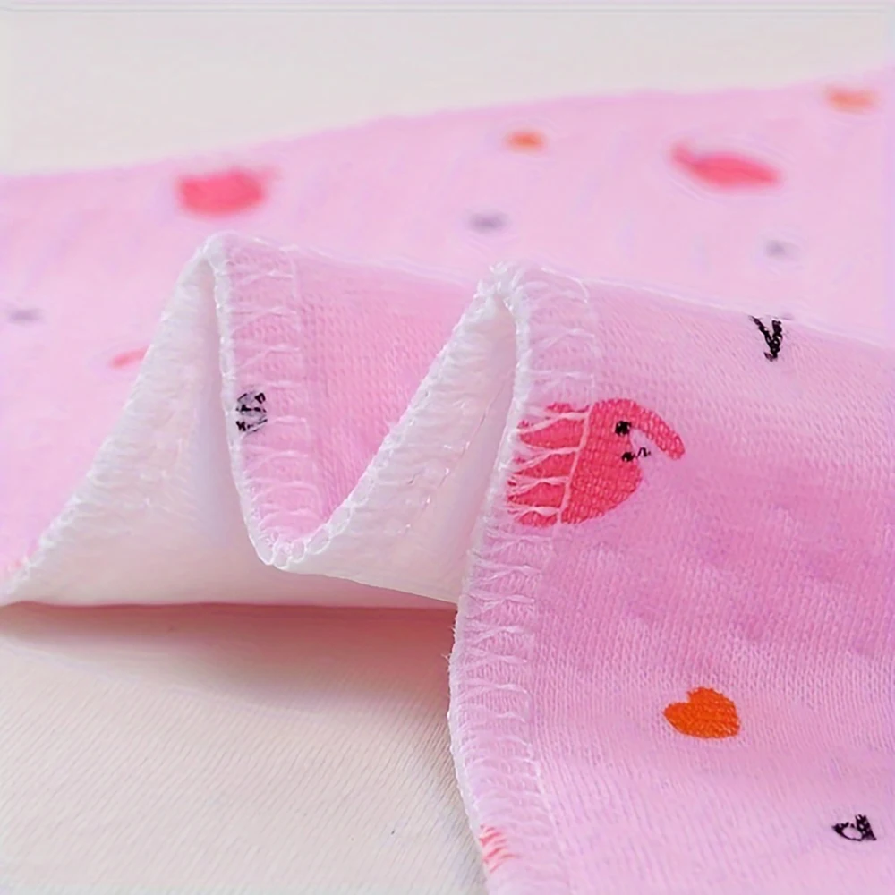 5PC 19.69inch*27.56inch Soft Diaper Pad,Cute Diaper Pad, Cotton Washable Waterproof Pad, Breathable Leak-proof Pad