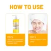 EELHOE Turmeric Face Cleansing for Firmming Skin Refine Pores Nourishing Repair Skin Face Blemishes Removal Face Cleanser 100ml 6