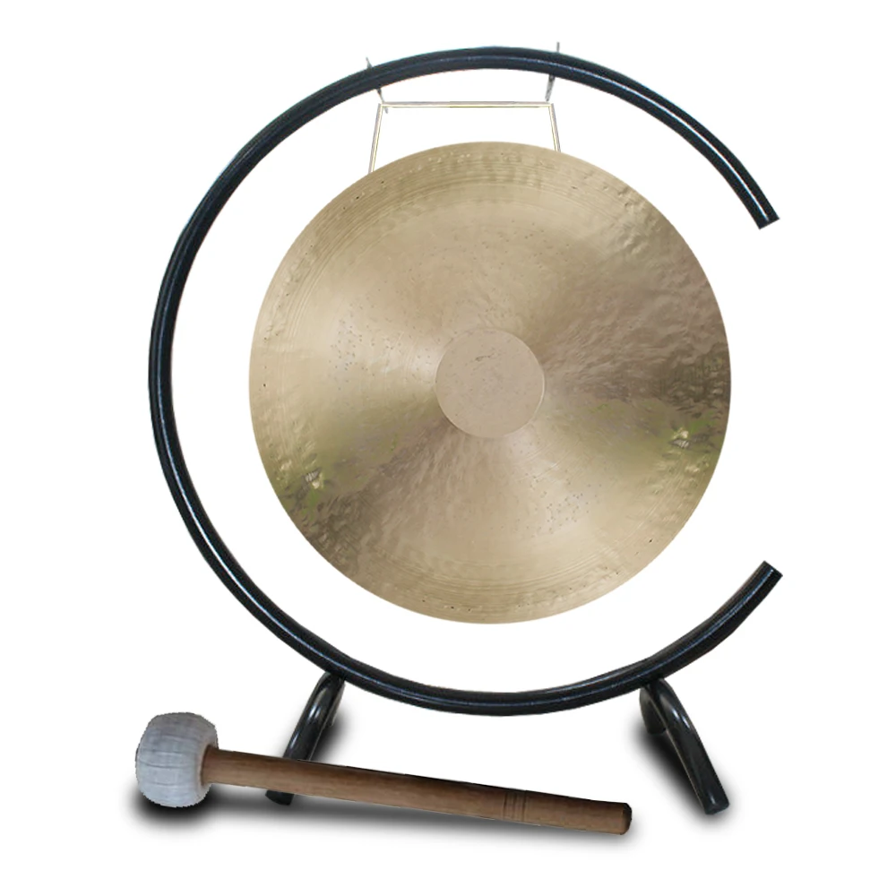 Arborea Desktop Gong 6/8/10/12 inch Wind Gong Set Small Mini Office or Home Decoration